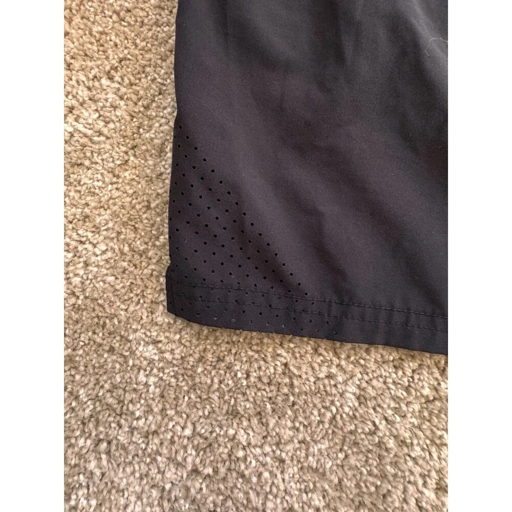 UNRL Training Shorts Men 2XL Black Performance Stretch Gym Workout Athletic Logo